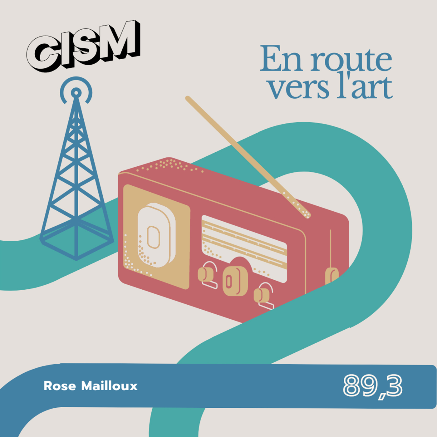 CISM 89.3 : En route vers l'art podcast artwork